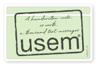 Stamp a handwritten note is worth a thousand text messages